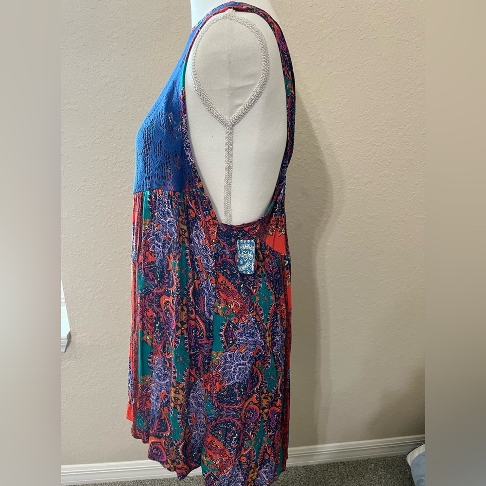 Free People Count Me in Trapeze Tunic, NWT - Picture 3 of 7